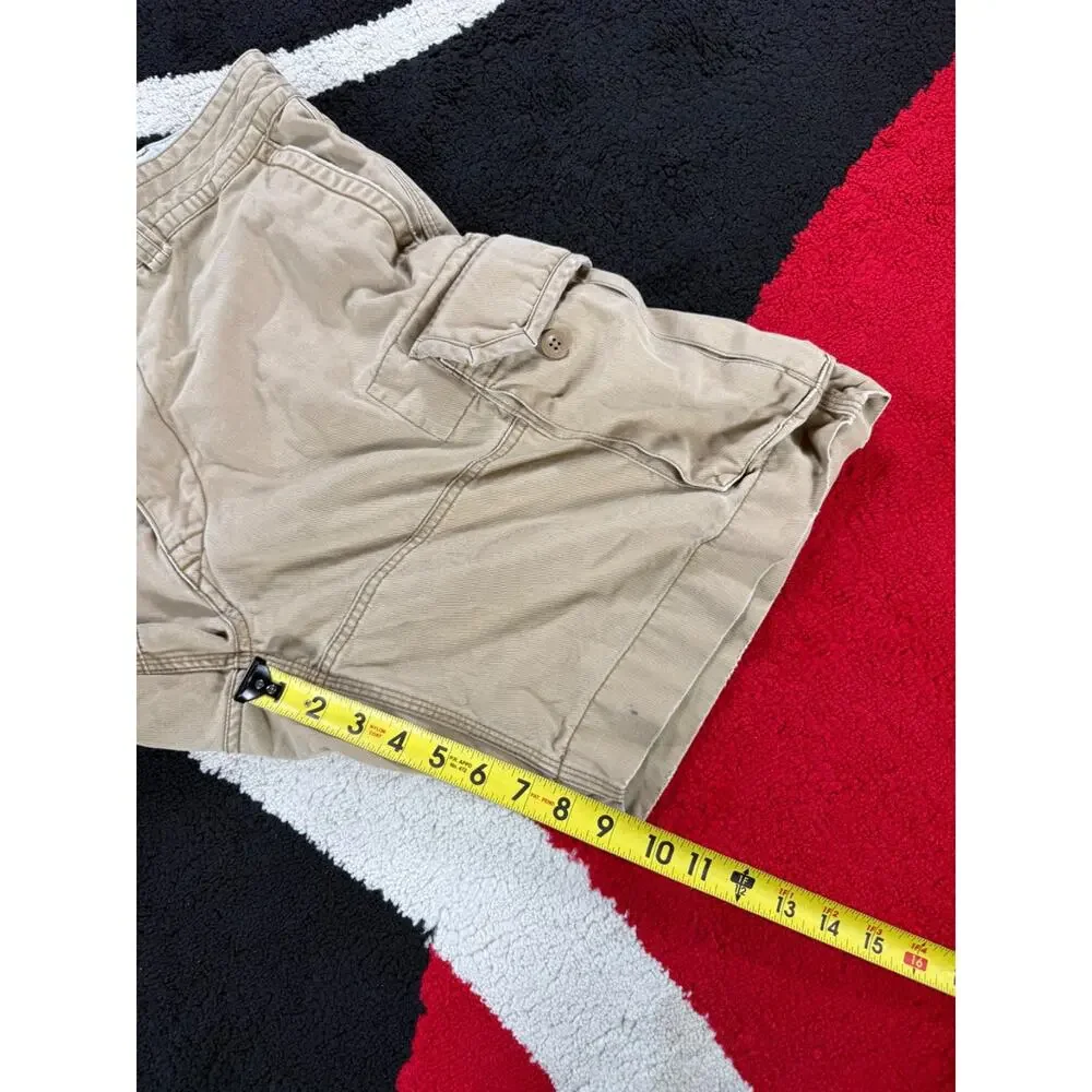 Polo Ralph Lauren Shorts Mens Size 36 Brown Military Cargo Utility Paratrooper